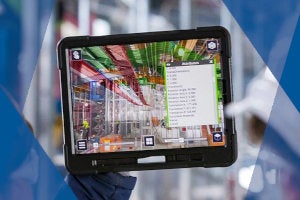 mixed reality on a tablet