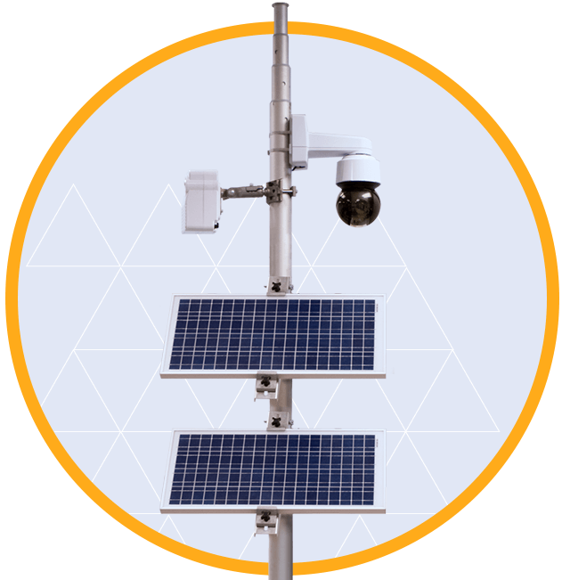 graphic of pan tilt zoom camera